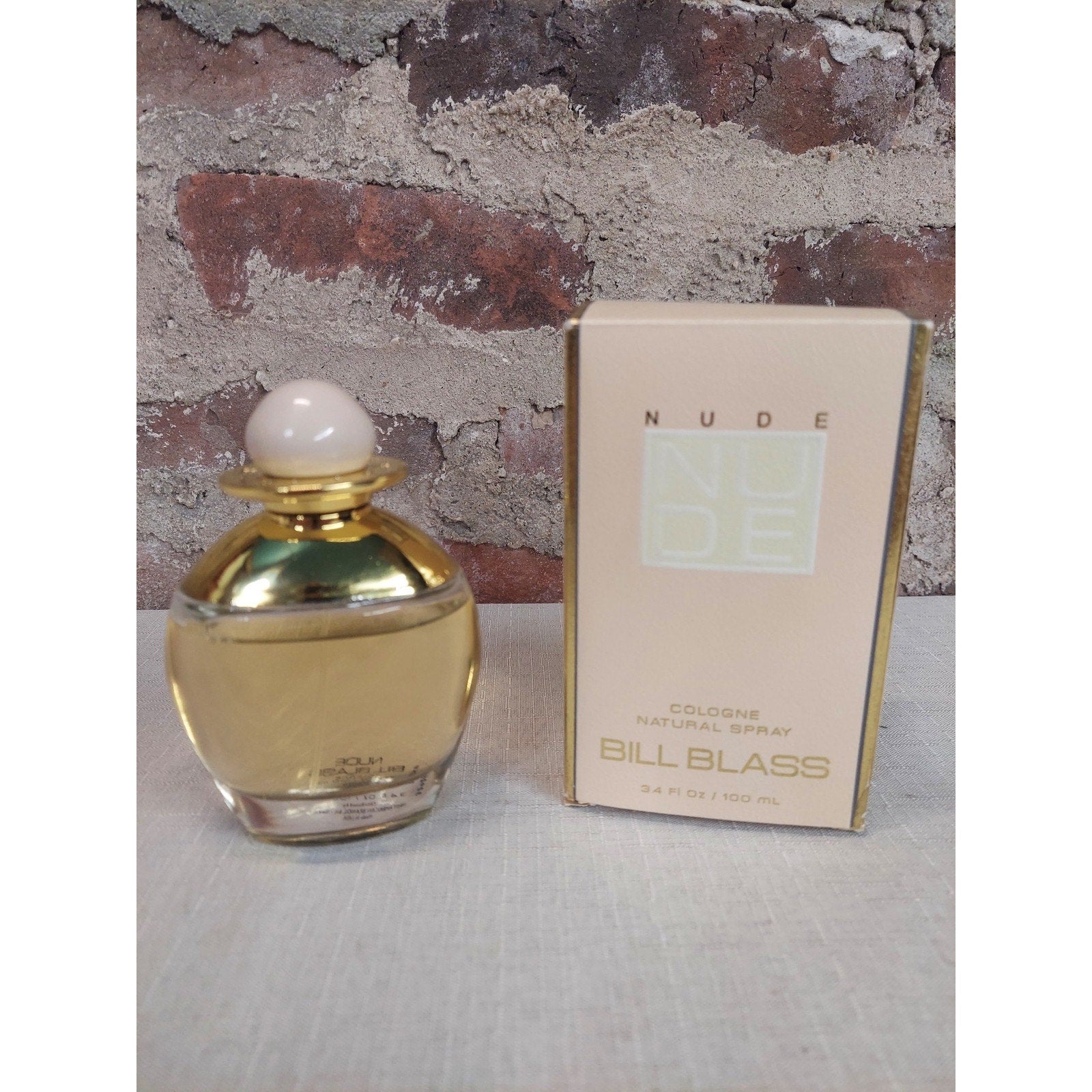 Bill Blass NUDE Cologne Natural Spray Perfume Fragrance 3.4 Fl Oz 100ml