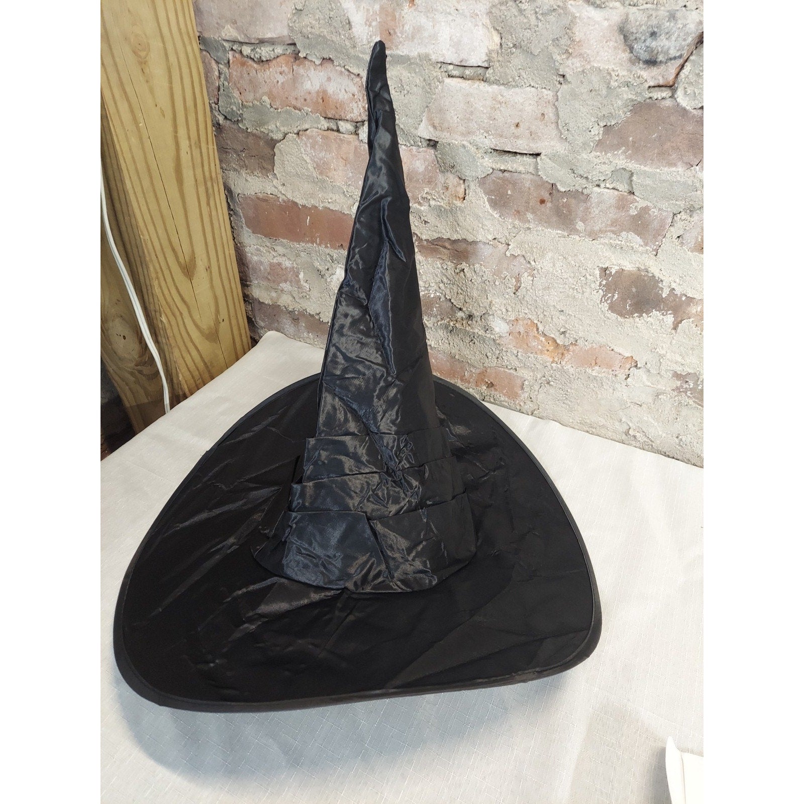 Witch Hat Halloween Black Pointy Adult Costume Accessory Party