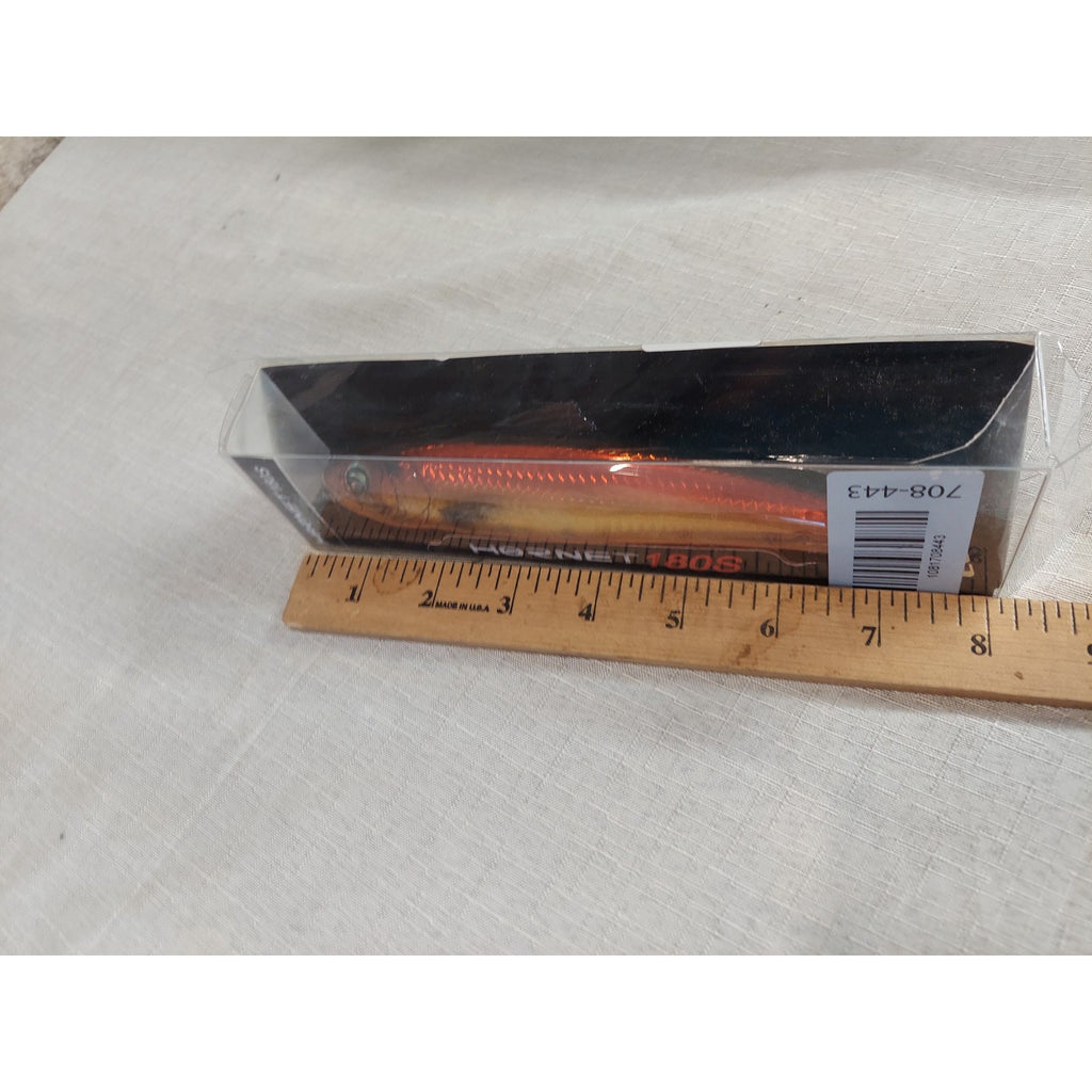 CLOODA HORNET 180S Saltwater Fishing Lure Floating Hard Bait Orange Gold 180mm