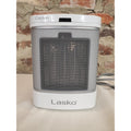 Lasko White Personal Space Heater Electric Adjustable High Low Timer 10 Inch