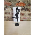 Abstract Couple Embracing Sculpture Figurine Love Statue Home Decor Bronze Look