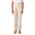 Dickies Womens Chino Pants 8/28 Khaki Original Fit Flat Front Straight Leg