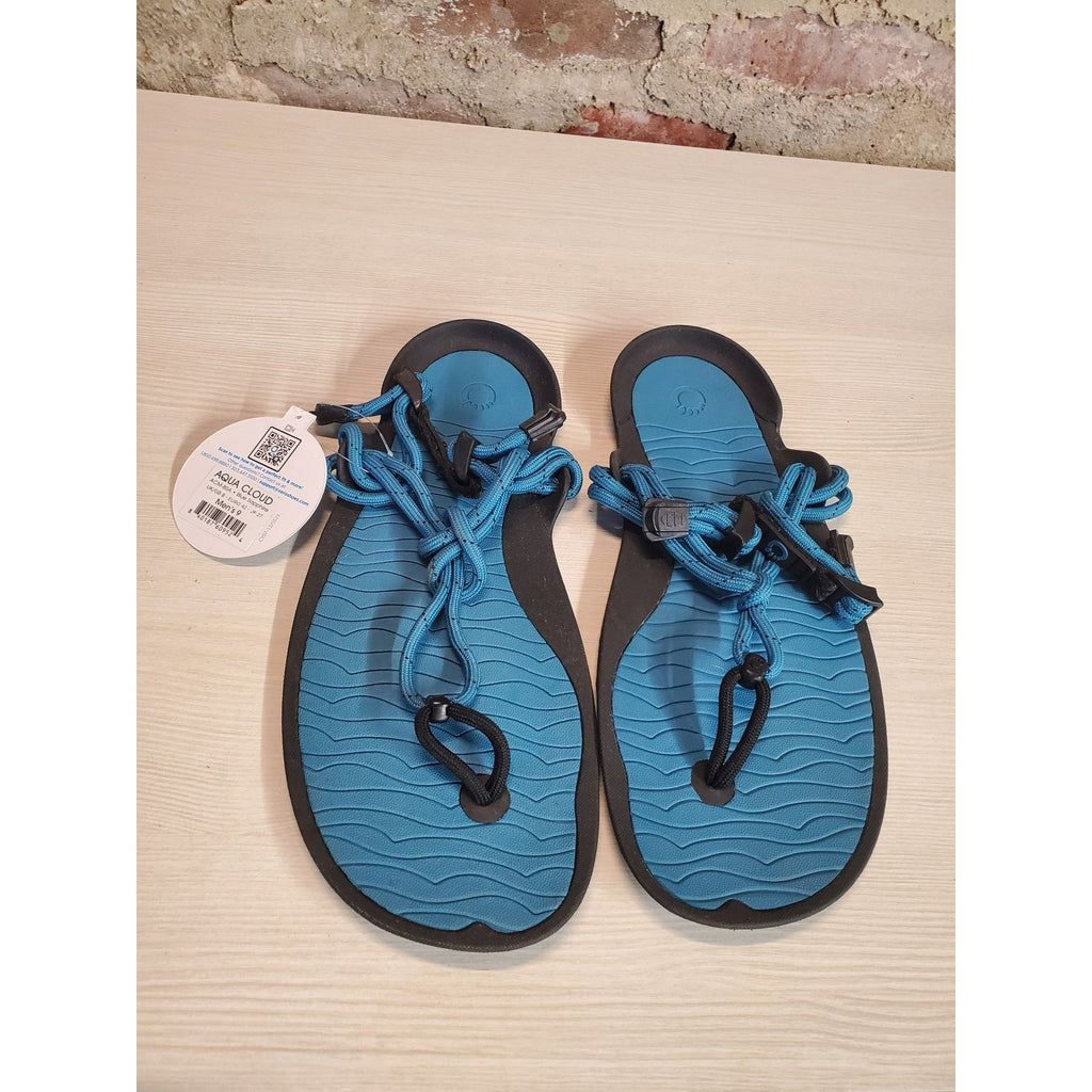 Xero Shoes Mens Aqua Cloud Barefoot Sandals 9 Blue Sapphire NWT Lightweight