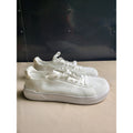 AIRHAS Mens Sneakers Shoes Size 10.5 White Knitted Breathable Casual Athletic