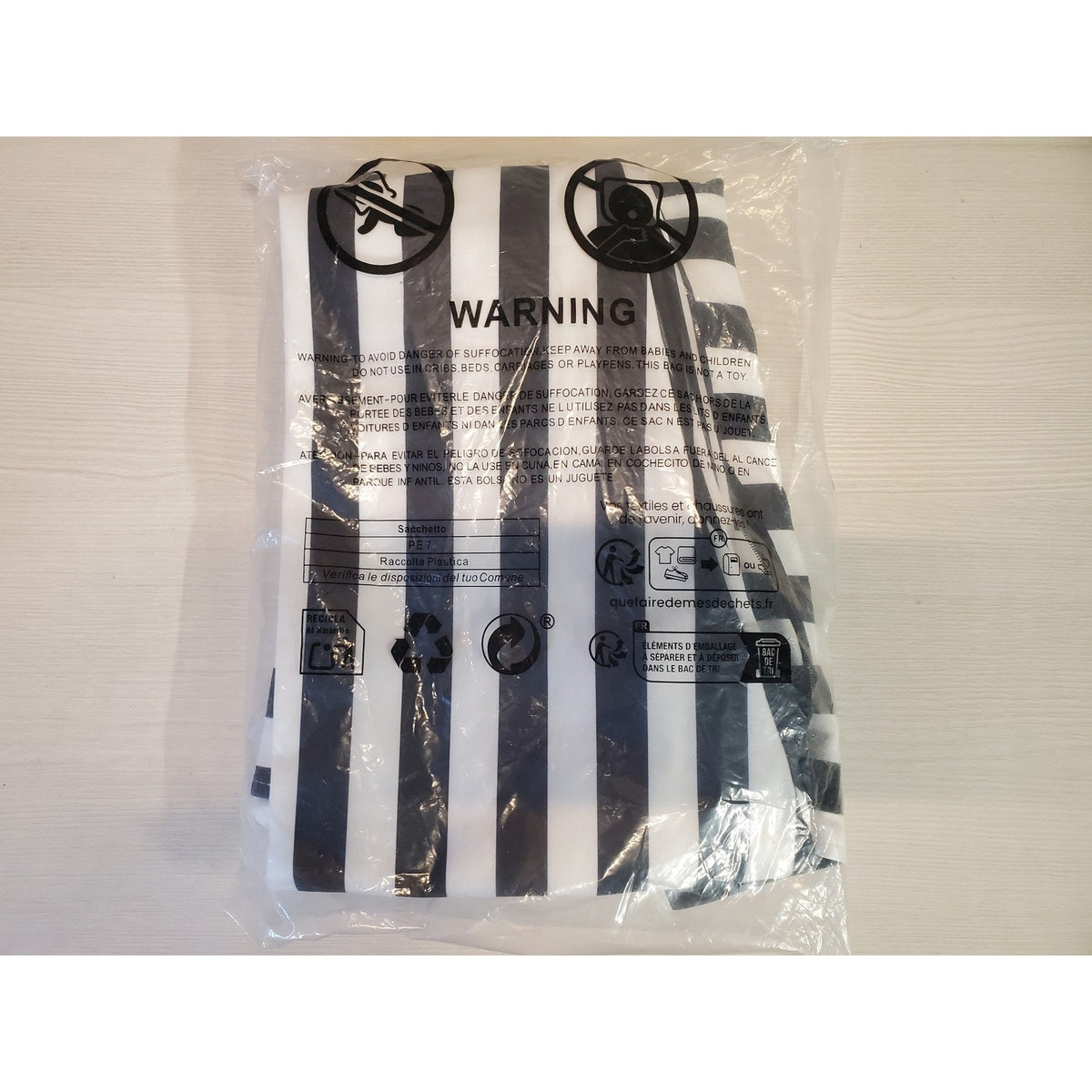 Womens Black White Striped Pinstripe Blazer Pants Suit Set Cosplay Halloween XS