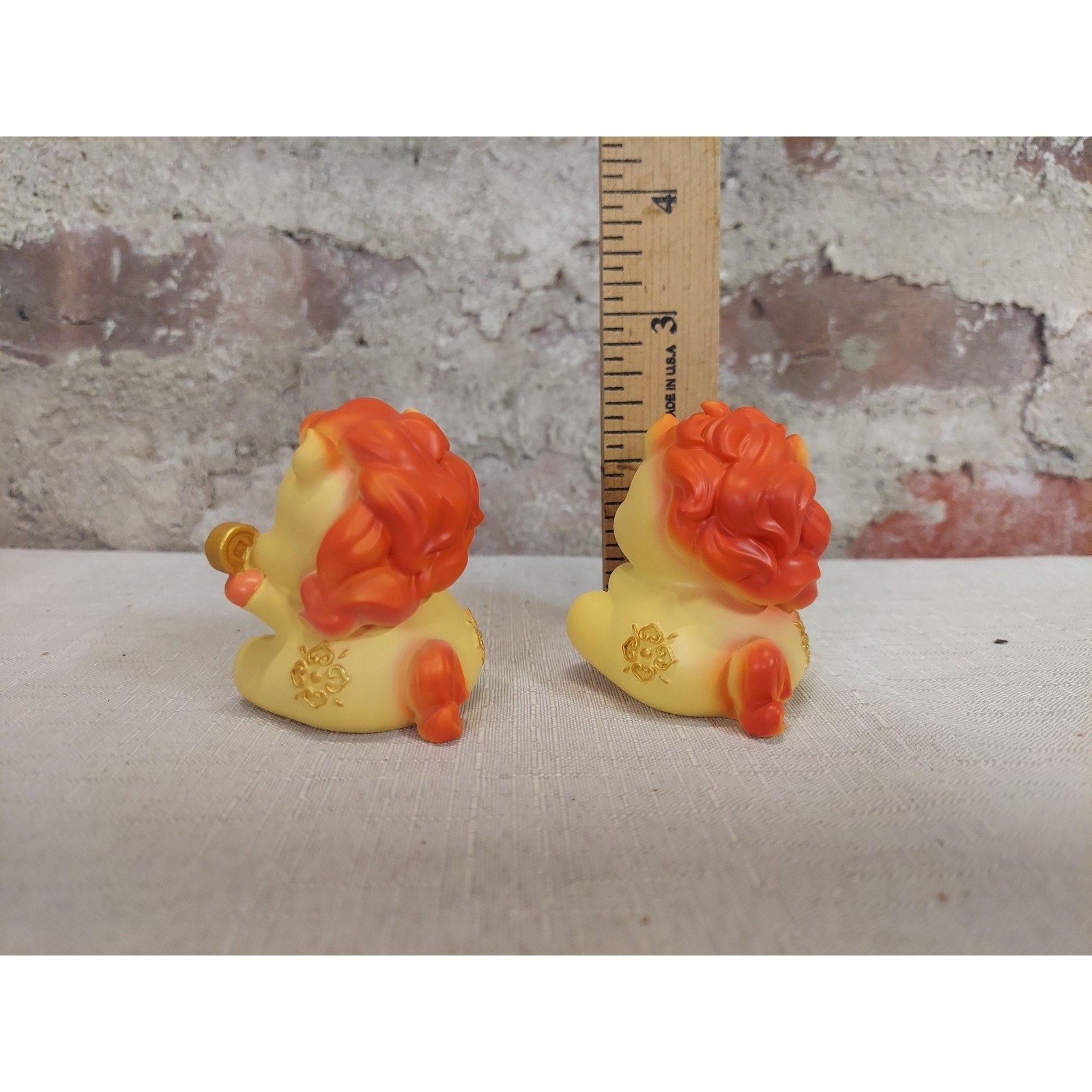 Chinese Fortune Lion Figures Set Prosperity Wealth Feng Shui Decor Mini Statues