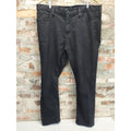 Old Navy Mens Skinny Fit Jeans 40x30 Black Never-Fade Denim Pants