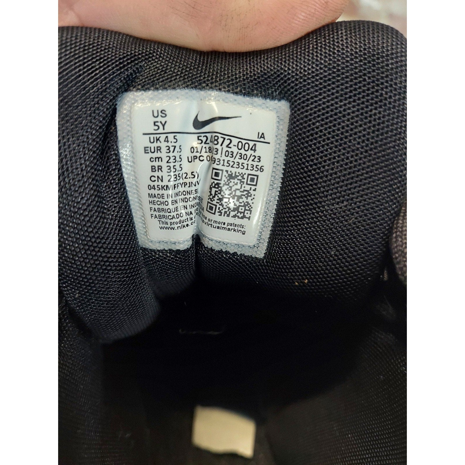 Nike ACG Youth 5Y Black Duck Boots High Top Winter Outdoor Womens 6.5