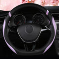 Steering Wheel Cover 14.5" Purple Universal Fit Car Truck SUV Auto Leather