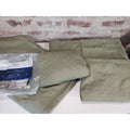 CGK Linens Split King Sheet Set 7 Piece Microfiber Ultra Soft Deep Pocket Olive