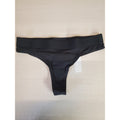 Organic Basics Womens Thong Underwear Organic Cotton XXS Black NWT