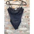 Popilush Womens Bodysuit Shapewear Corset Black M Adjustable Straps