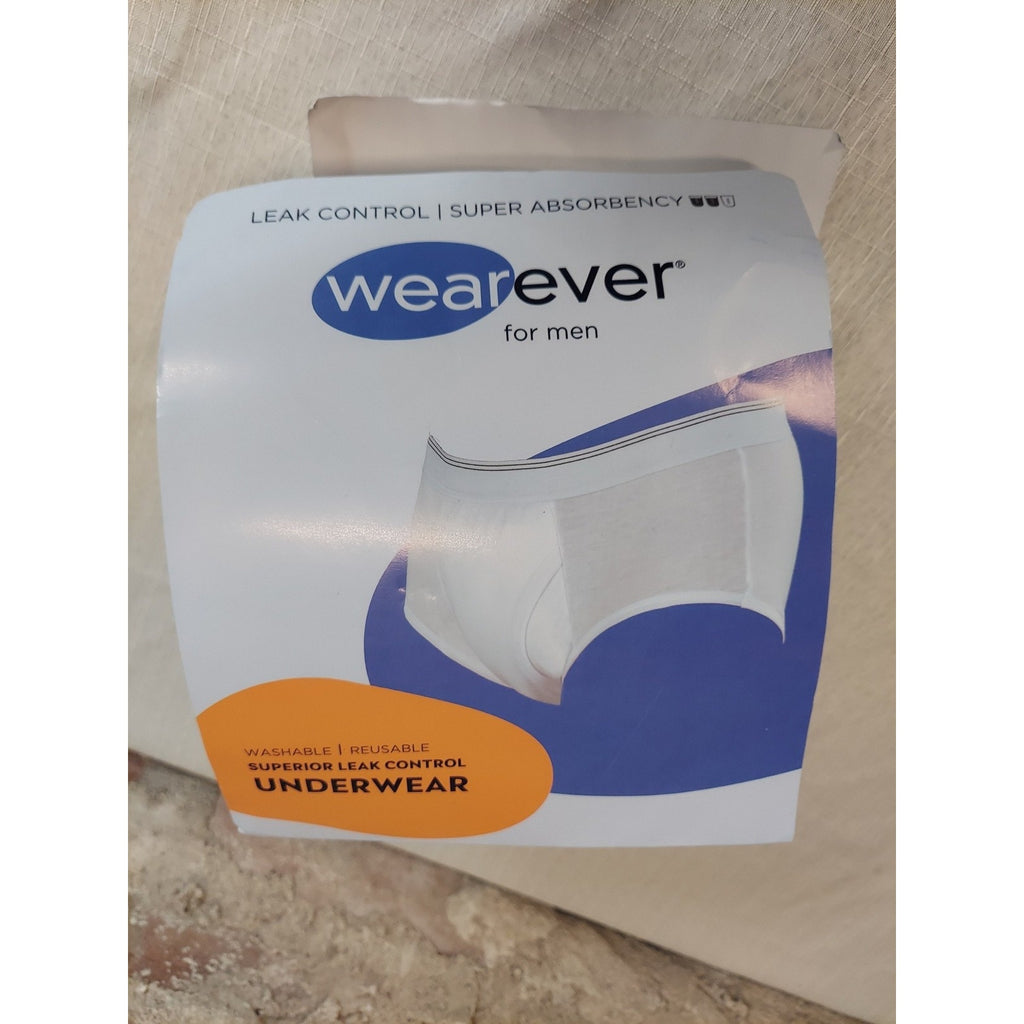 Wearever Mens Underwear Leak Control Washable Small S 30-32 Lot 3 Incontinence