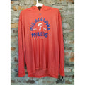 Reebok Mens XL Philadelphia Phillies MLB Baseball Hoodie Red Heather Athletic