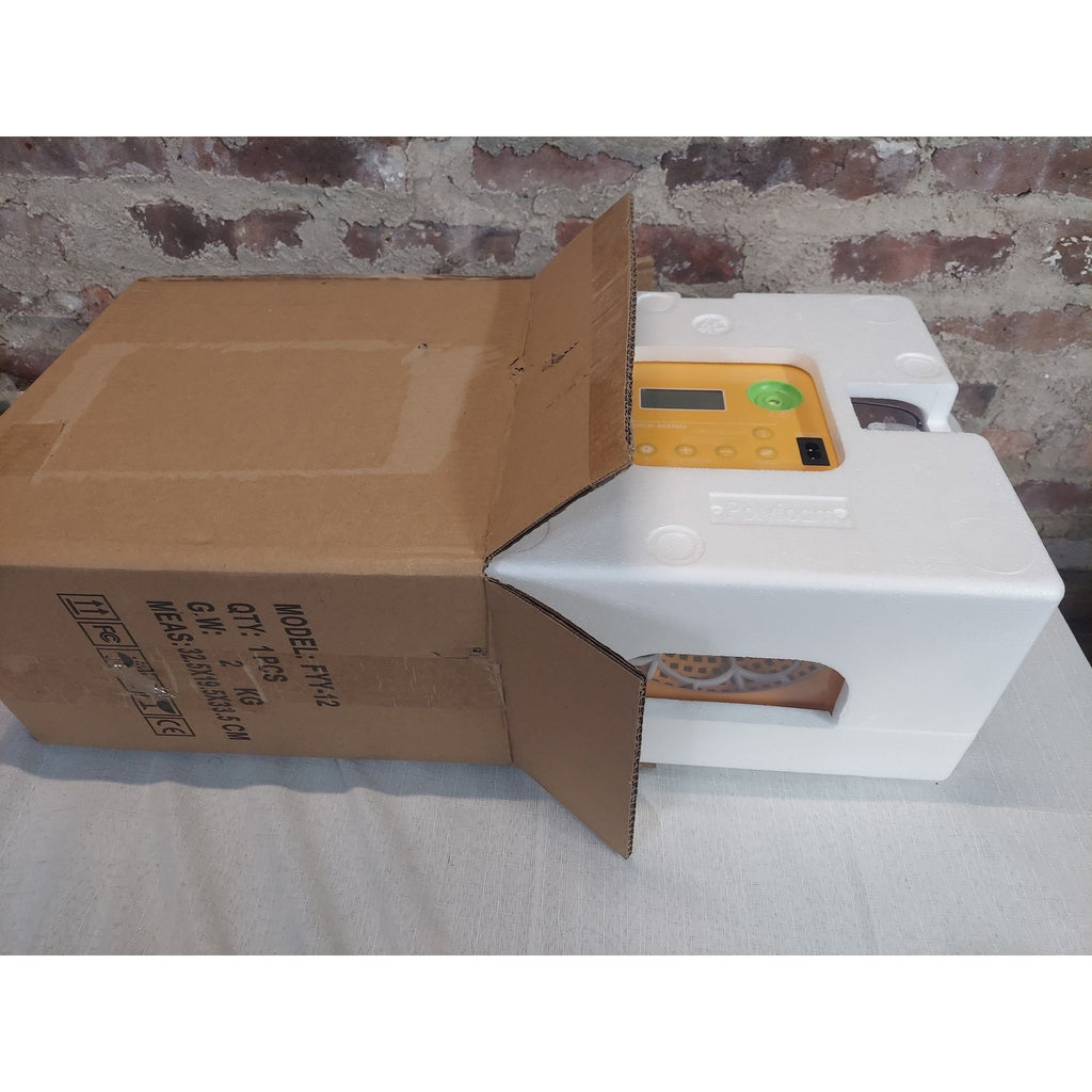 Automatic Digital Egg Incubator 12 Egg Hatcher Temperature Control Poultry
