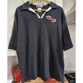 Chase Authentics NASCAR 18 Cyclon Mens Racing Polo Shirt Size 2XL Black Vintage