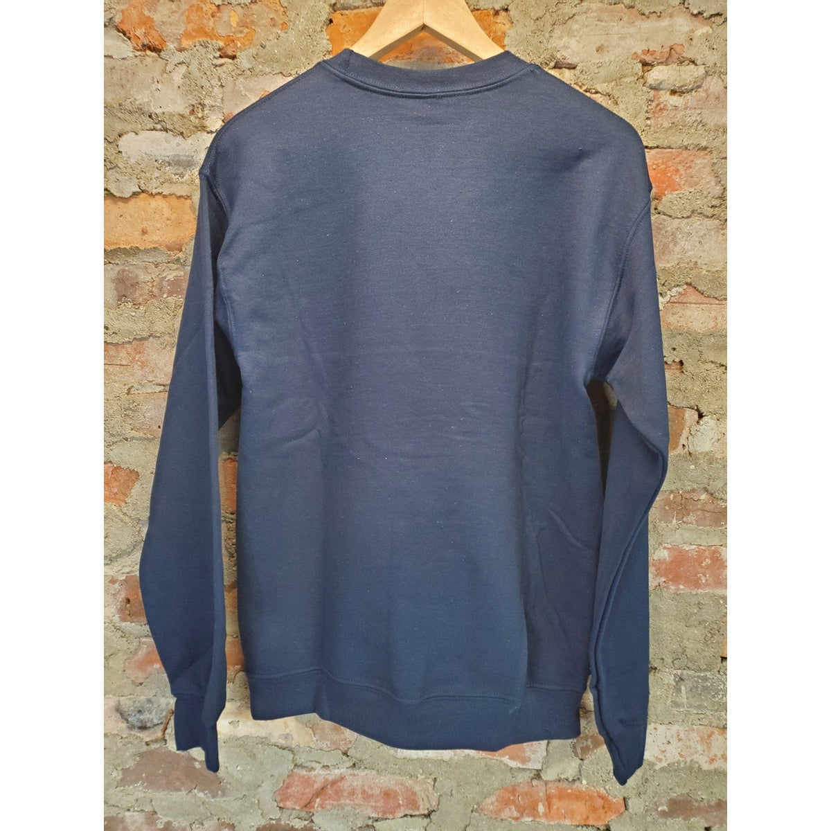 CAPALOT Mens Crewneck Sweatshirt S Small Navy Blue POLOG Goat Graphic