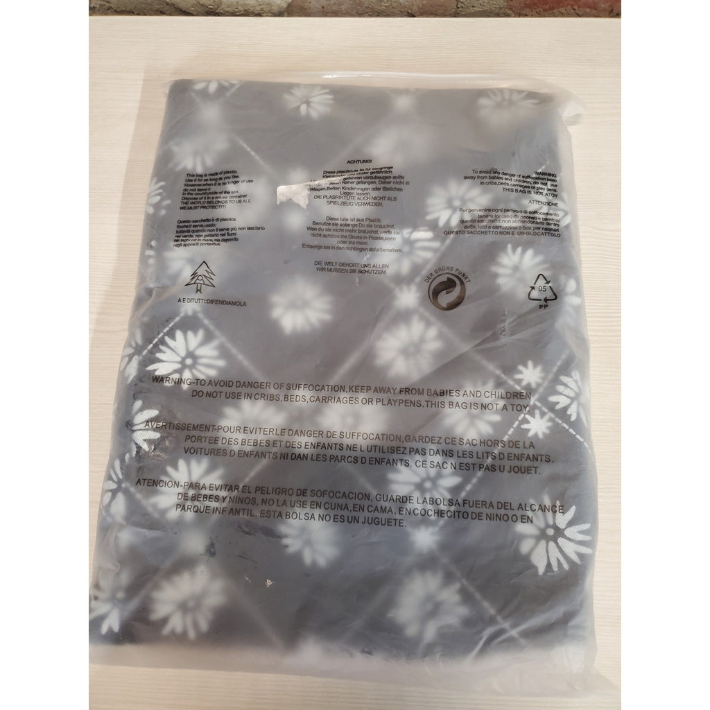 Kedera Womens Pants Size 14 Navy White Floral Print Wide Leg