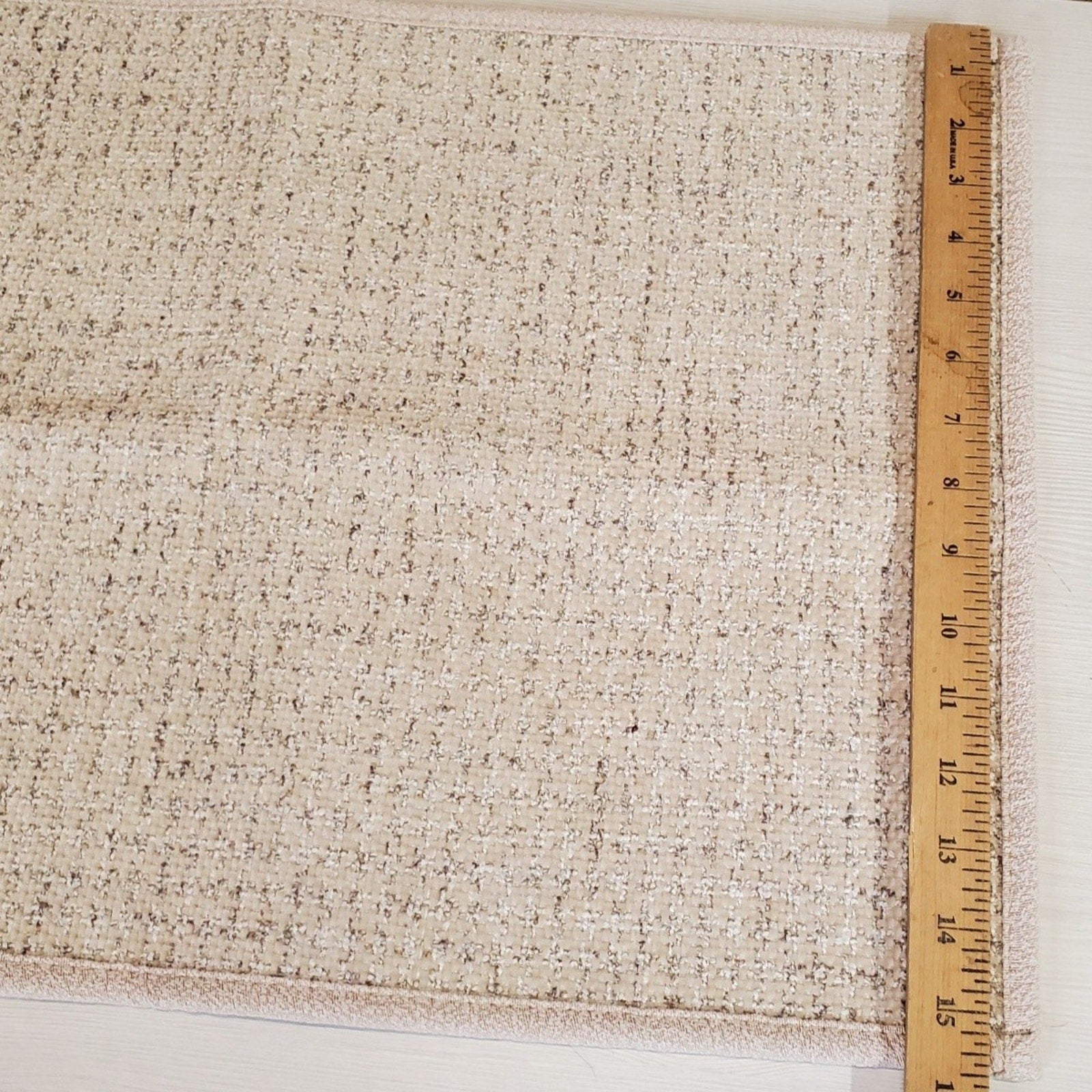 Non Slip Absorbent Quick Dry Bath Mat 24x16 Inch Beige Tan Bathroom Rug