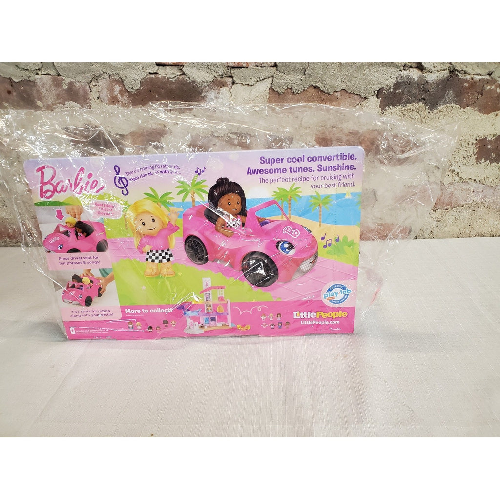 Fisher-Price Barbie Little People Convertible Car Dolls Musical New Sealed 1-5