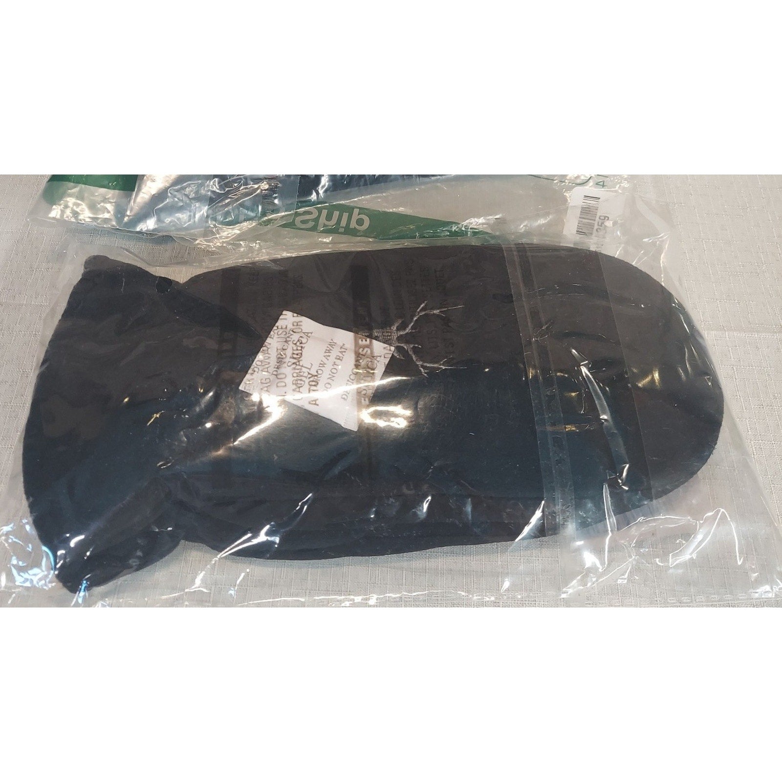 SKYDEER Mens Womens Mittens Black Genuine Deerskin Fleece Warm Winter Outdoor