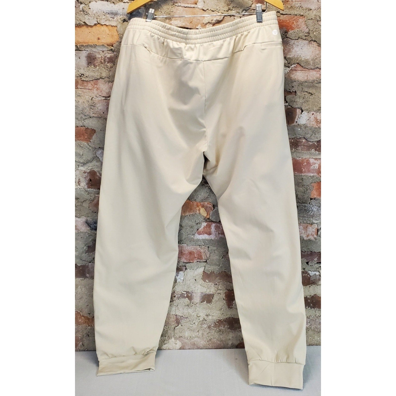 MAELREG ProFlex Joggers 3XL Light Khaki Mens Athletic Sweatpants Elastic