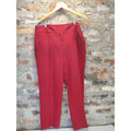 KASPER Womens Pants 14P Red Business Dress Career Office Attire