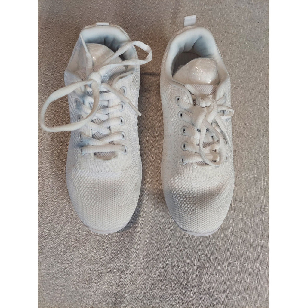 Cheerleading Dance Performance Shoes Split Sole Lightweight White Women 4