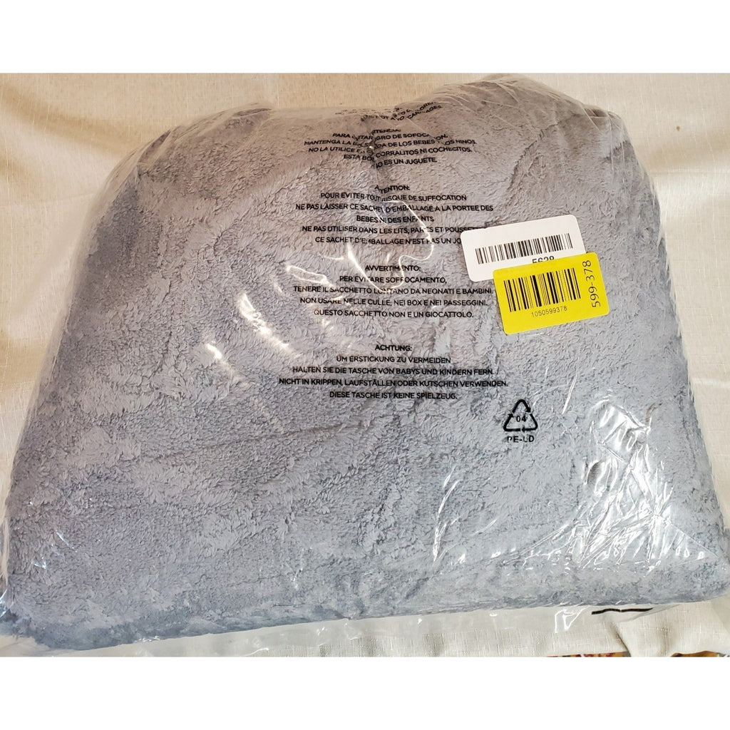 xiniusleep Electric Blanket Heated Throw Cable Knit Sherpa Soft Grey 50"x60"