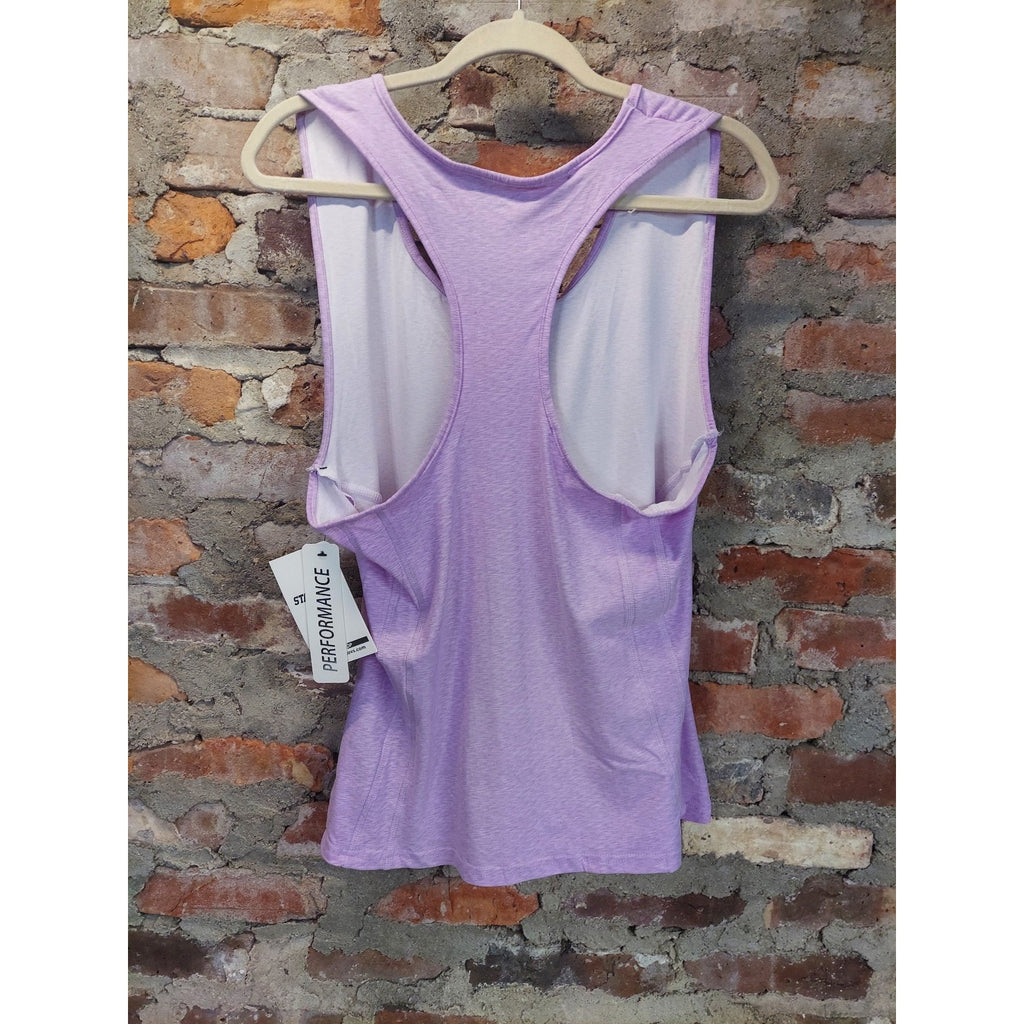 Starting Point Womens Tank Top XL Lavender Racerback Athletic Performance NWT
