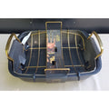 THYME & TABLE Roasting Pan Carbon Steel Non-Stick Removable Rack Oven Safe 25lb