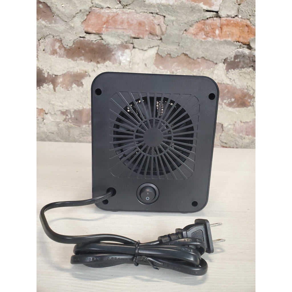 LERAT Mini Portable Electric Space Heater Black Desk Office Home Room Compact