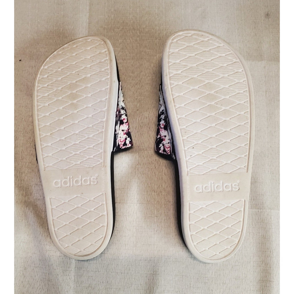 Adidas Mens Slides Size 8 Tie Dye Multicolor Pool Beach Casual Athletic Sandal