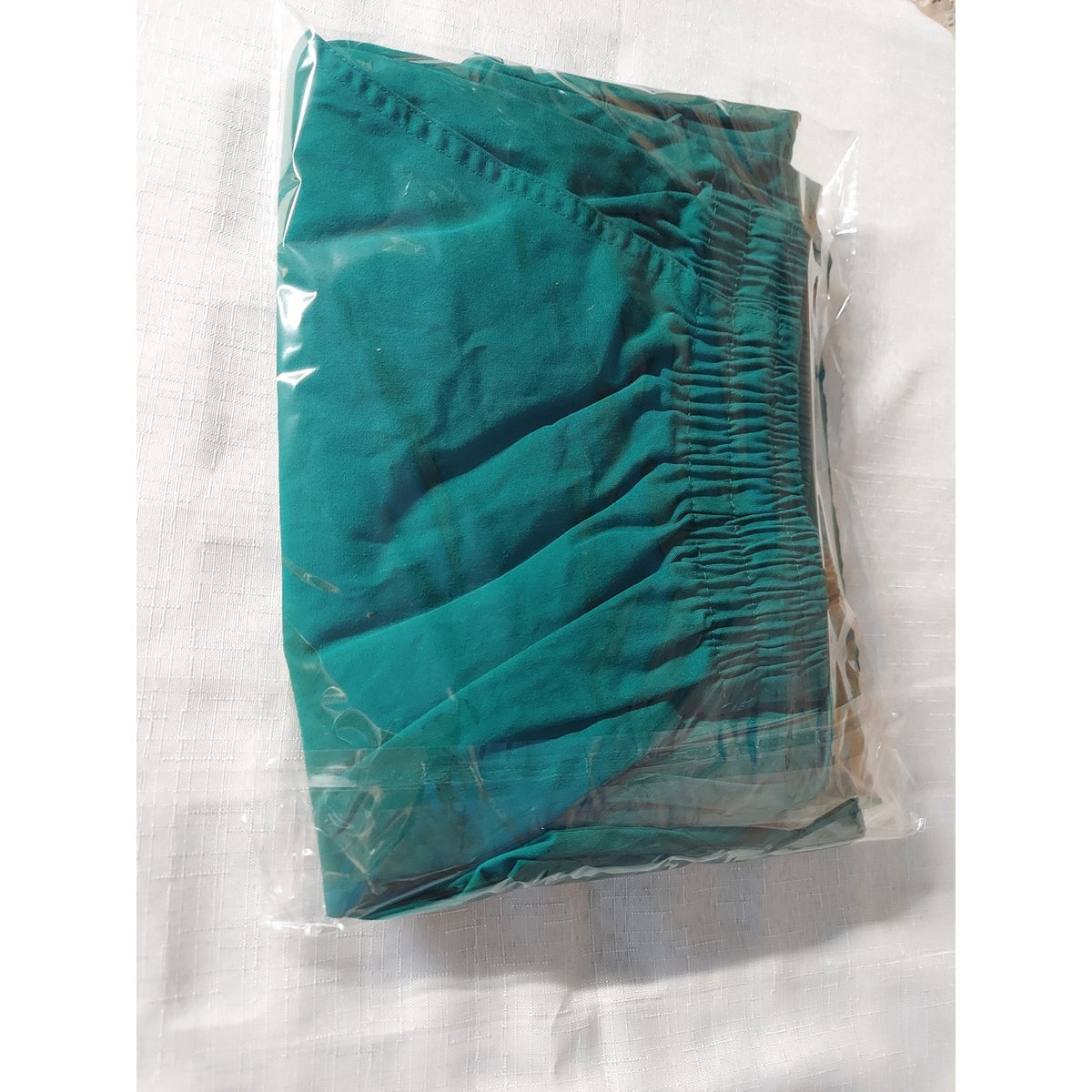 ADAR Unisex Scrub Cargo Pants 2X Tall Teal Green Elastic Drawstring Waist