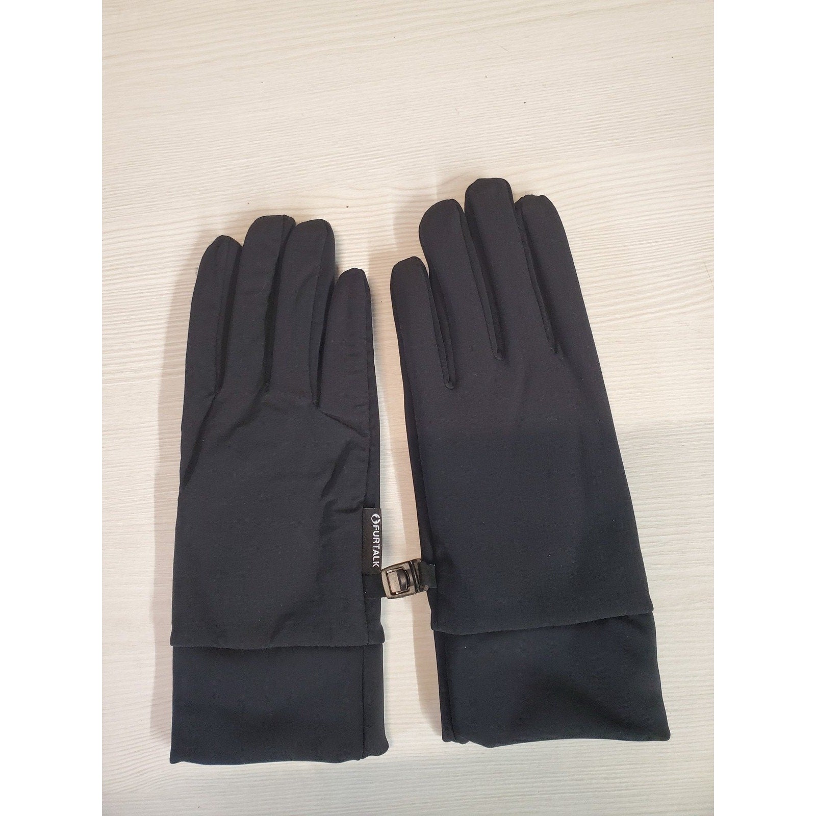 FUNTALK Unisex Running Gloves Black Touchscreen Athletic Lightweight Grip
