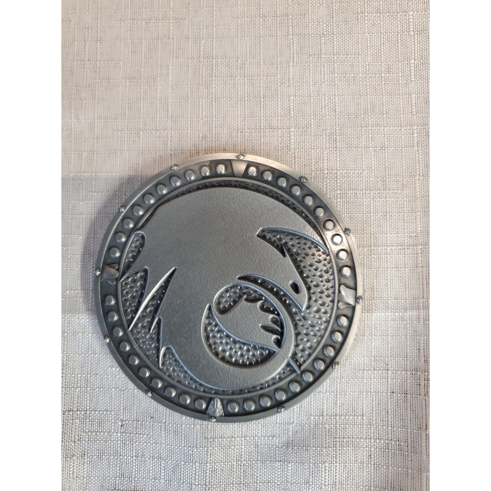 DreamWorks Dragons Toothless Hiccup Limited Edition Medallion Collectible Coin