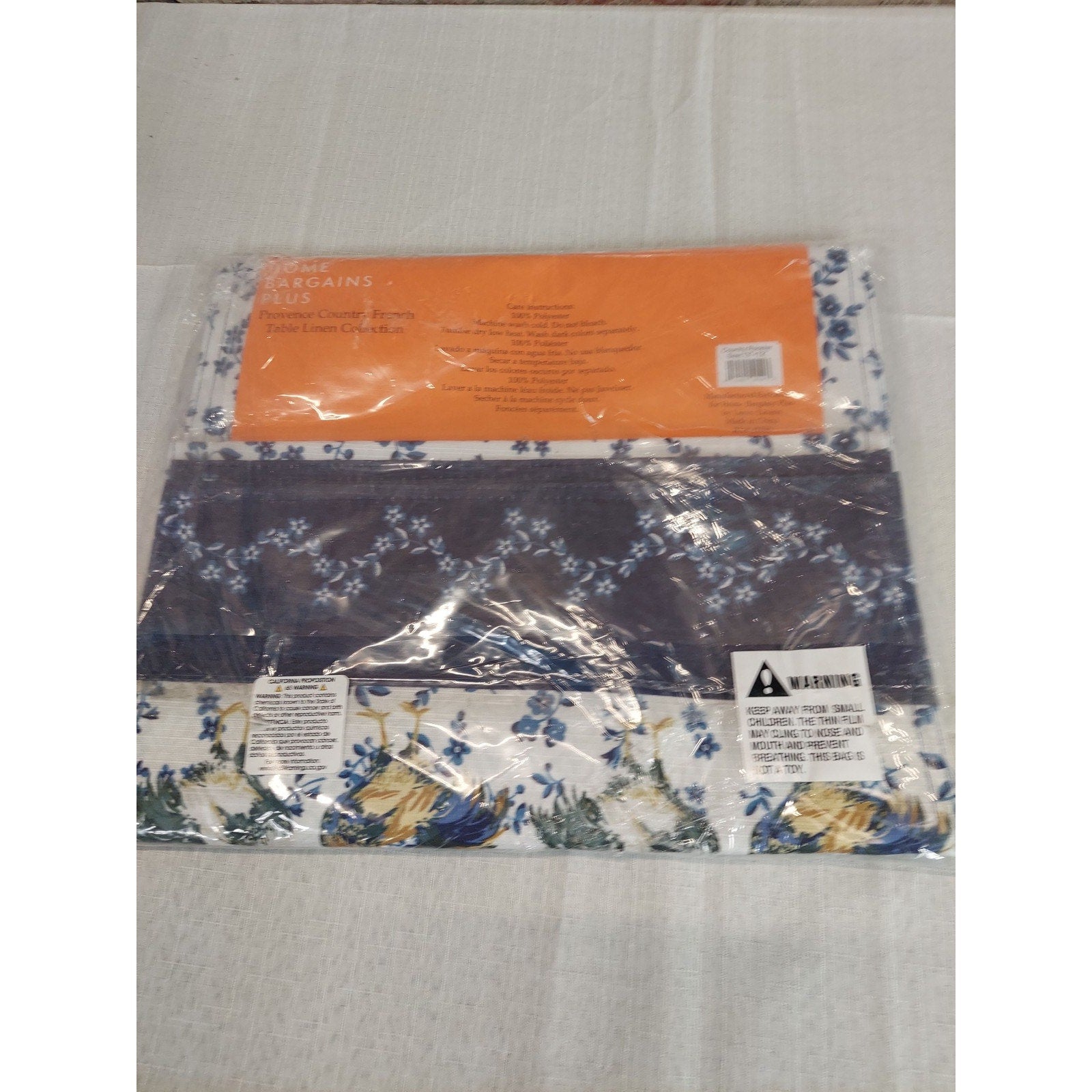 Home Bargains Plus Provence French Country Rooster Table Runner 13 x 72 Inch