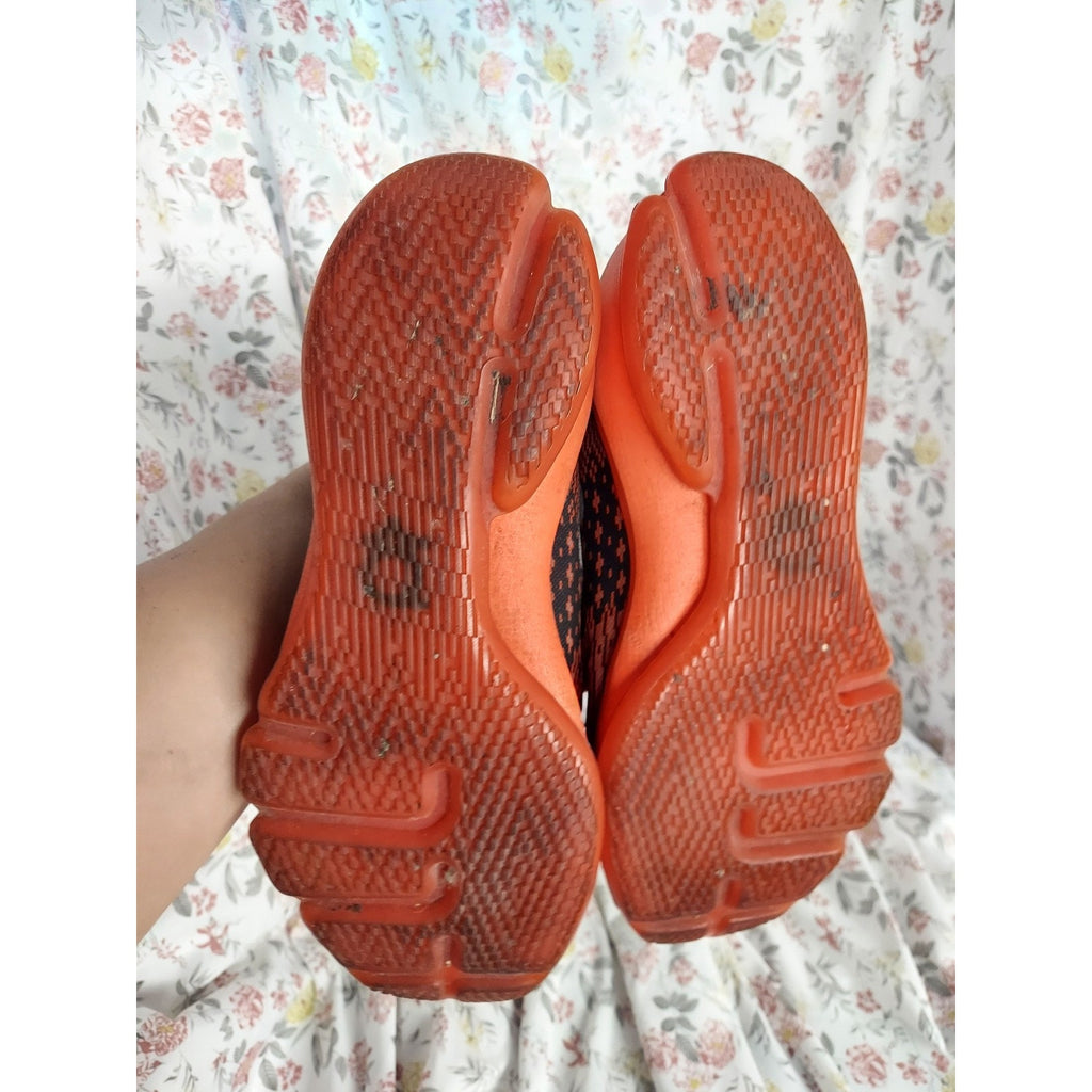 Nike KD 8 Youth 5Y Orange Black Basketball Athletic Training Low Top Shoes