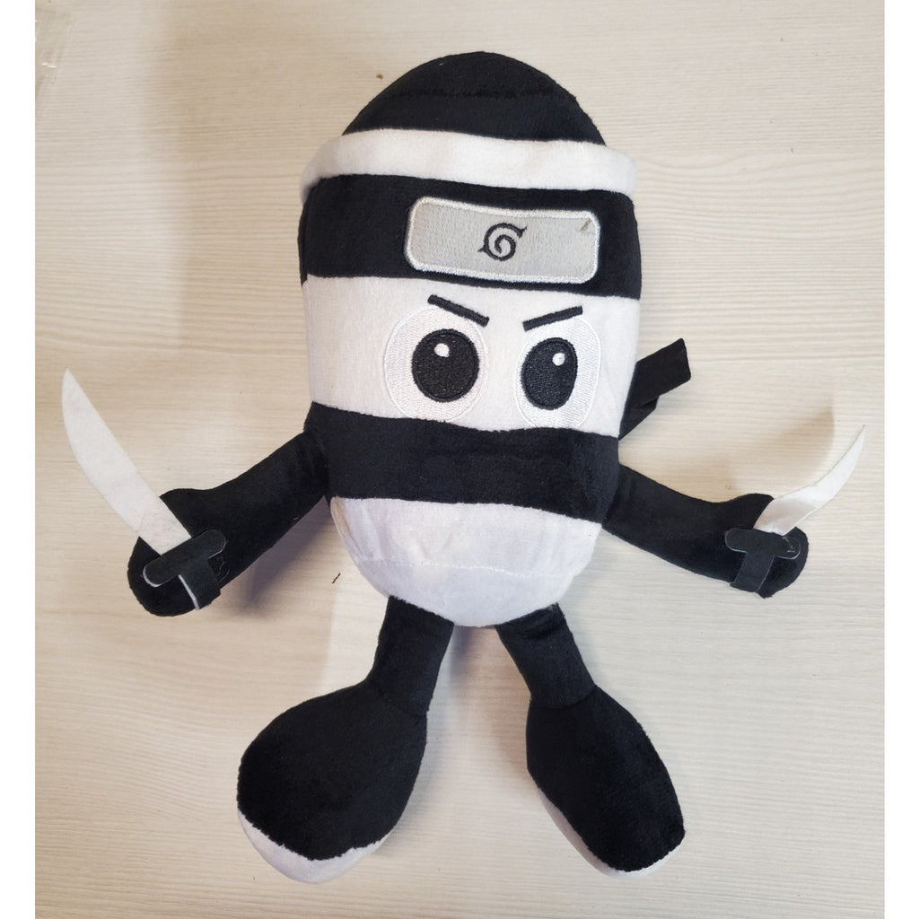 Cappuccino Assassino Ninja Plush Toy Stuffed Animal 8" Italian Brainrot