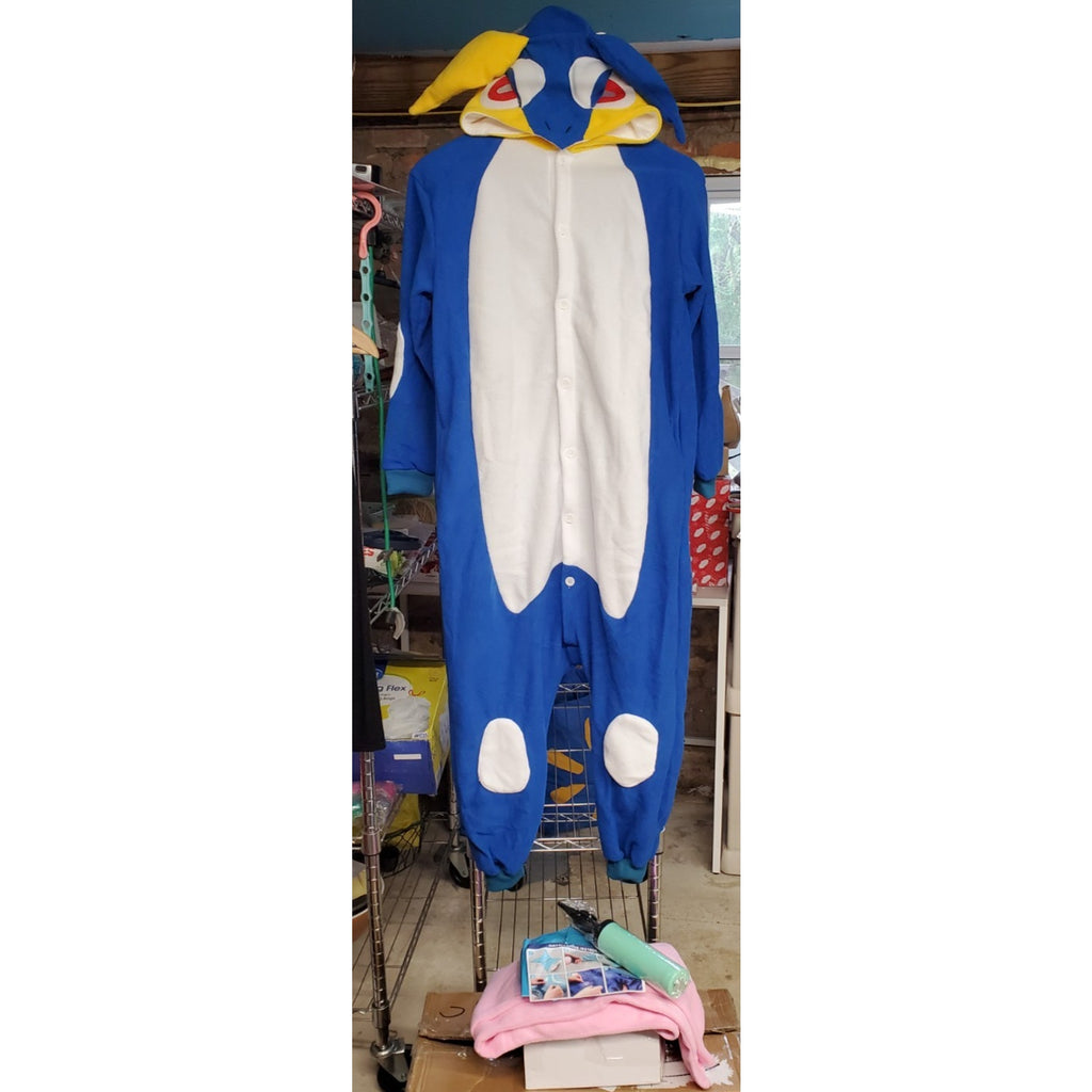 Pokemon Kigurumi Costume Childrens Sz 9/10 Aname Halloween One Piece Pajama