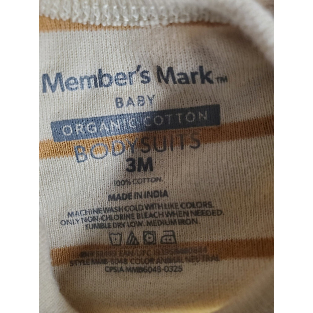 Carters Baby Newborn 0-3M 3M Bodysuits Rompers Hoodies Organic Cotton Multicolor