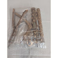 Natural Wood Bird Perch Set Parrot Stand Cage Accessories Kit Forked Branches