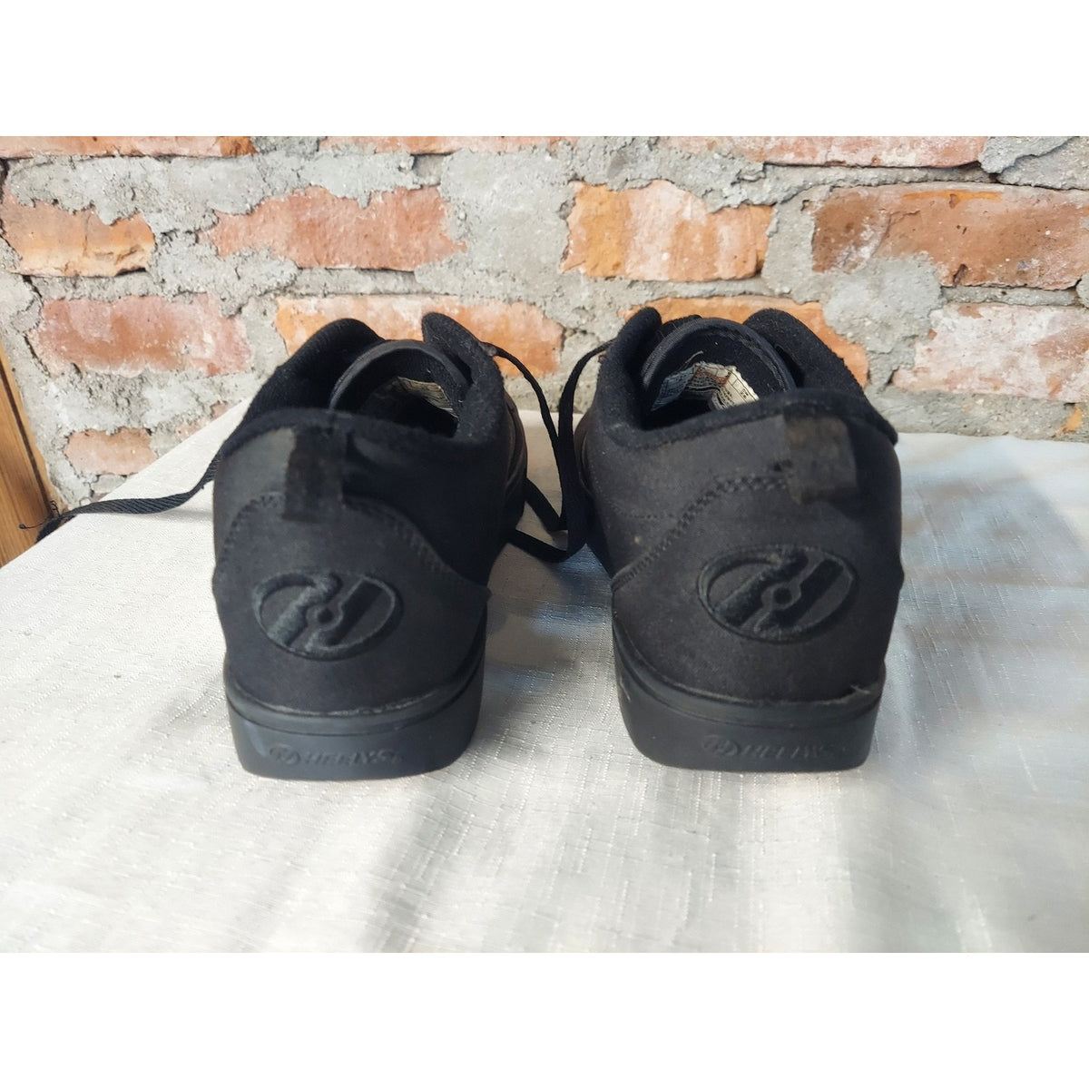 Heelys Roller Skate Womens Shoes Size 8 Black Sneakers With Removable Wheels