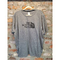 The North Face Mens T-Shirt XXL Heather Gray Short Sleeve Graphic Logo