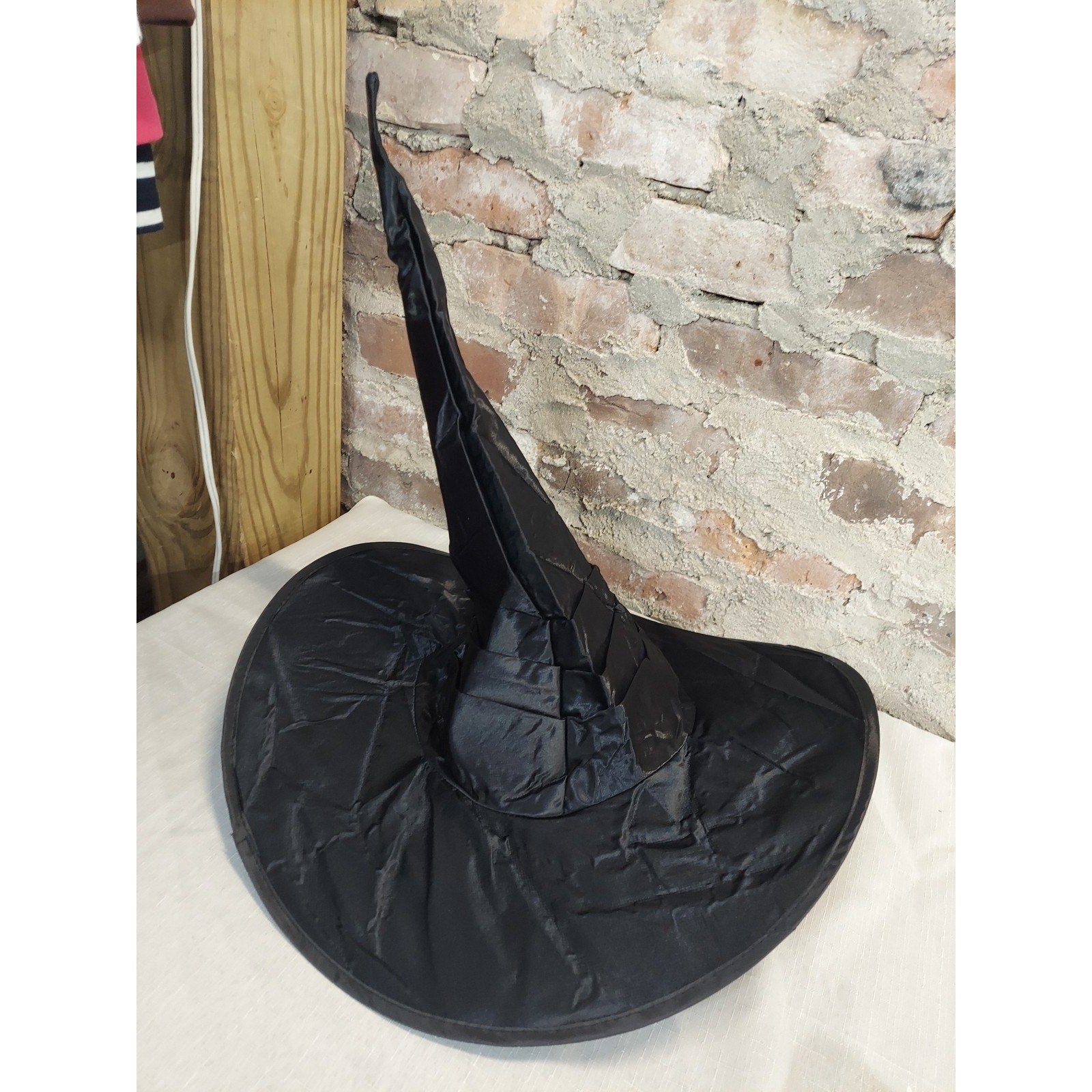 Witch Hat Halloween Black Pointy Adult Costume Accessory Party