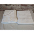 White Classic Bath Towels 2 Pack Wealuxe Collection White New Soft Absorbent