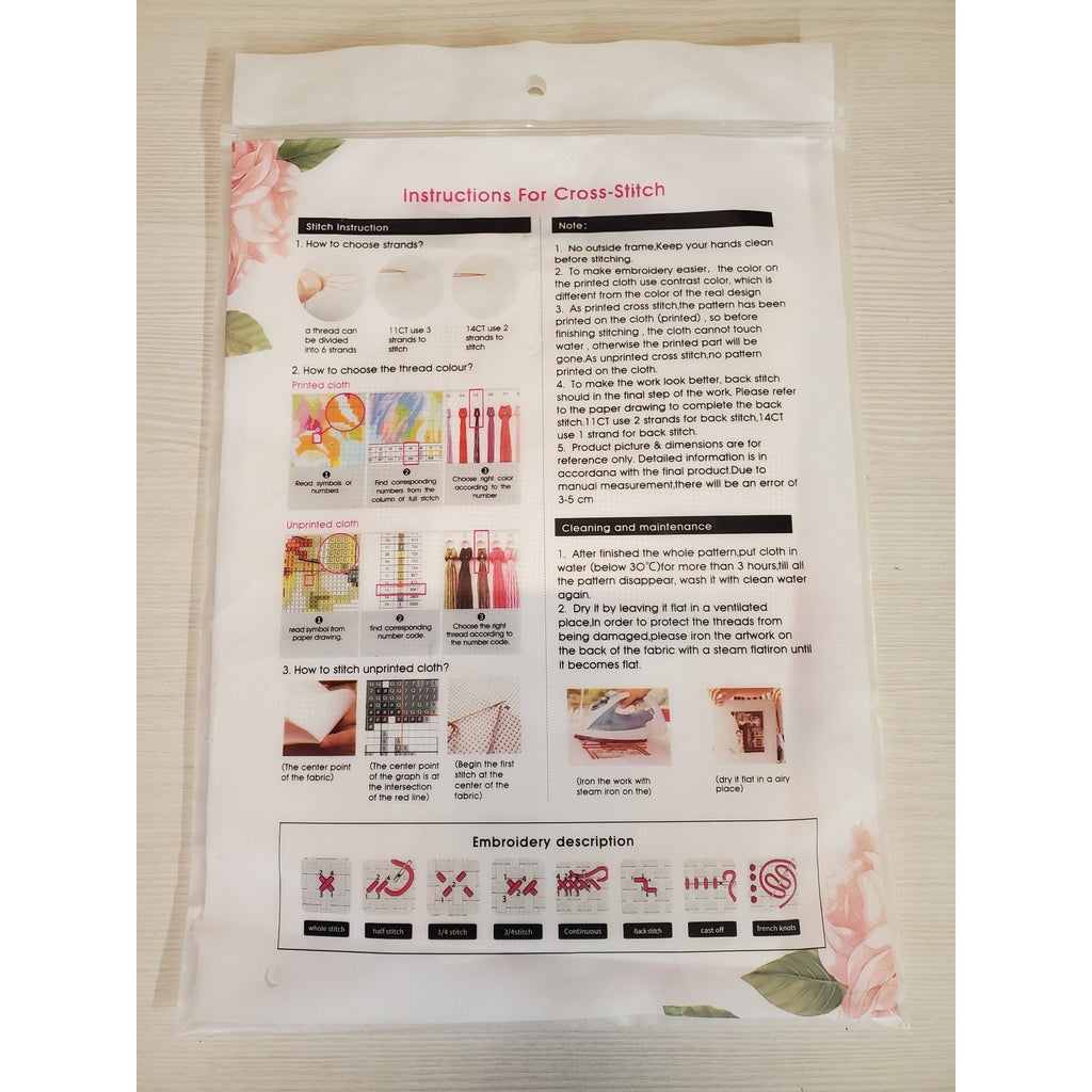 CrossNest Learning Owl DA915 Cross Stitch Embroidery Kit 14CT 22x30cm DIY