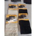 No nonsense Womens Trouser Socks 4 Pair Lot Shoe 9-12 Cream Black Comfort Top