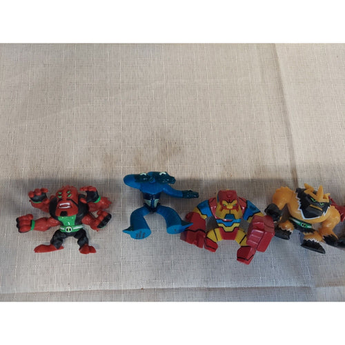 Ben 10 Gormiti Mini Action Figure Lot 8pc Cartoon Network Toy Bundle Collection