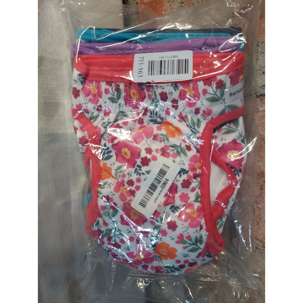Barklincharm 5 Pack Reusable Diapers for Female Dog Size L Large Zelcro